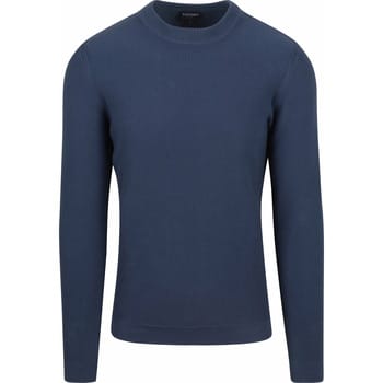 Suitable Respect Mamase Pullover Mid Blauw - Maat XXL - Heren - Sweater