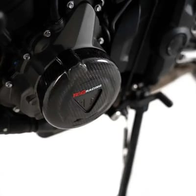 Couvre-carter moto links slider rechts R&G Racing Triumph Trident 660/660