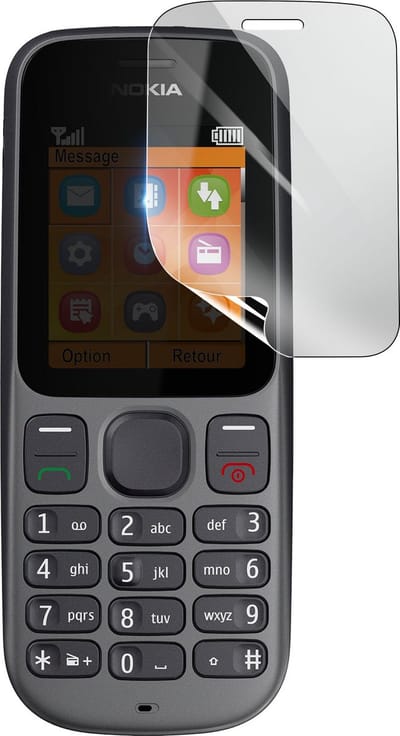 3mk, Geschikt voor Nokia 100, Schokbestendige Hydrogel Screenprotector, Transparant