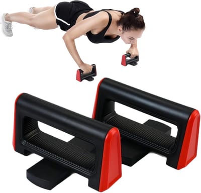 Krachtgrepen - Fitness Grepen - Thuis Trainen - Opvouwbaar Ontwerp - Compact Formaat - Zwart