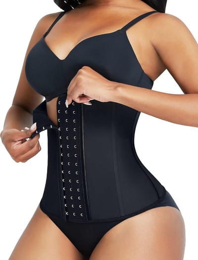 Ondersteunende Taille Trainer voor Vrouwen - Latex Corset voor Buikcontrole en Slankere Taille
