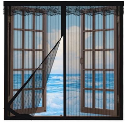 Horren voor Ramen 110x175cm met Magnetische Sluiting