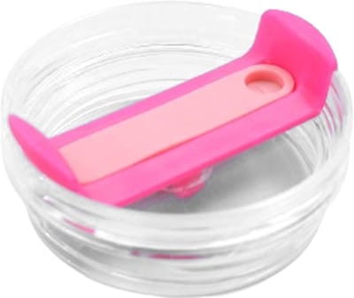 Bekerdeksel Vervanging - Deksel voor beker - Lekvrij onderweg - Stevige pasvorm - 12 liter - Roze