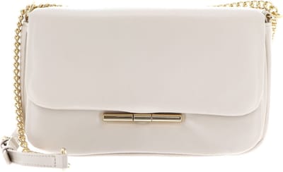 SEIDENFELT MANUFAKTUR Schoudertas Lesja Crossbag Oat Milk / Gold Crème