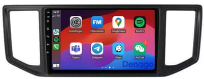 CarPlay autoradio geschikt voor Volkswagen Crafter | 2017 t/m 2024 | Android 13 | Draadloos Apple CarPlay & Android Auto | 2GB + 32GB | QuadCore processor | Denago DNG-A207 | 2025 model | 2017 2018 2019 2020 2021 2022 2023 2024 | Bluetooth & Wifi