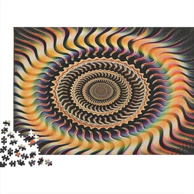Legpuzzel Volwassenen - Puzzel 1000 Stukjes - Ontspannen Hobby - Geleverd met Poster - 75 x 50 cm - Stijl 8