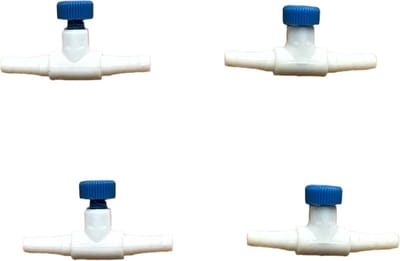 Superfish - Luchtslang Kraan - Luchtkraan - Aquarium - Beluchting - Universele kraan - Universele Kraan Geschikt voor Slangmaat Ø 4/6 mm - 4 stuks