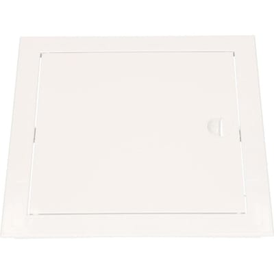 Inspectieluik Kunststof Wit 100x100mm - Toegangsluik Ventilatie