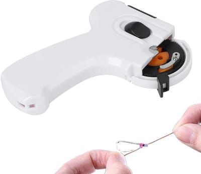 Dailygoods - Elektrische Haakbindapparaat - Draagbaar Vislijn Vishaak - Automatische Machine - Visaccessoires - Betrouwbaar en Duurzaam - Geschikt voo...