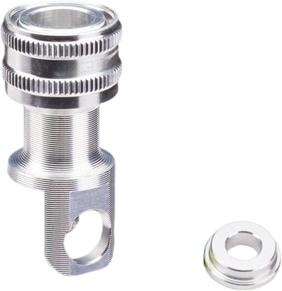 Opvouwbaar Fietspedaal - Vouwfiets Pedaal - Fietsen Onderhoud - Snelkoppelingsmechanisme - 4.8 x 2.1 cm - Zwart