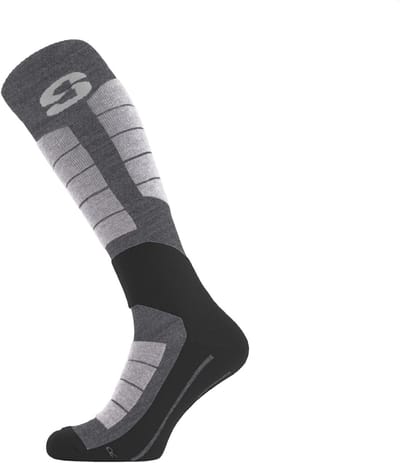 SINNER SKI SOCKS MERINO SINGLE PACK - Zwart - Unisex - Maat 45-47