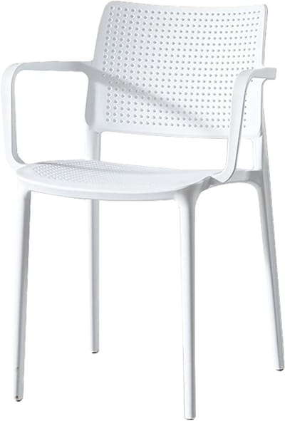 Stoel met armleuningen - Keukenstoel Tuinstoel - Comfortabel zitten - Stapelbaar ontwerp - Niet gespecificeerd - Niet gespecificeerd