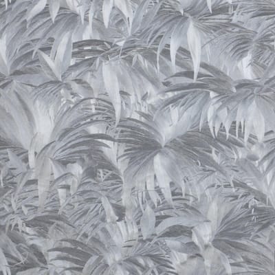 Odyssee palmbladeren grijs A410-09