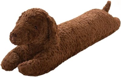 Decoratieve tochtstopper - Deurafdichting slang - Tocht weren - Verzwaarde zandzakken - 91 cm - Wit