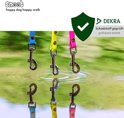 10 Meter Hondenriem met Karabijnhaak - Extra Smal en Vuil- en Waterafstotend