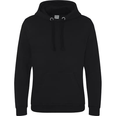 Just Hoods Graduate Heavyweight Hoodie JH101 - Jet black - 3XL