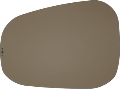 NOOBLU Placemat PEBL - Senso Clay grey - Classic 45 x 34 cm