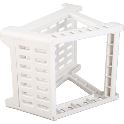 Etiket Houder Thermische Etiket Houder voor Rollen en Fanfold Etiketten Compatibel met Thermische Printer Desktop Etiket Printer wit