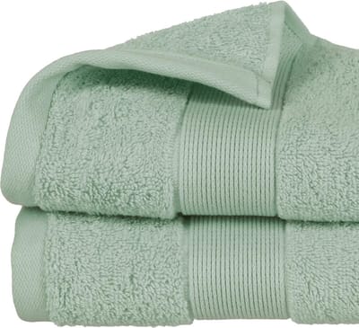 Atmosphera Badhanddoek Towelmaster - 4x - mintgroen - luxe - 50 x 90 cm - katoen - 450 grams - badkamer handdoek