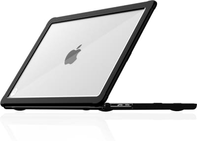 STM Dux Laptop Hoes - Geschikt voor 13" MacBook Air Retina (M1-M3) - Zwart