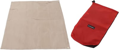 Vuurvaste Mat - Brandwerende Onderlegger - Bescherming Terras - Hittebestendig Glasvezel - 1 x 50 inch - Zwart