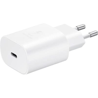 Samsung EP-TA800EWE USB-oplader 25 W 1x USB-C SuperCharge Wit Thuis Zonder kabel, Snellader