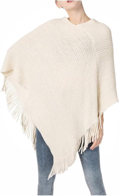 Winter Sjaals - Dames Sjaal - Warm Blijven - Zacht Kasjmier Gevoel - 80 x 85 cm - Beige