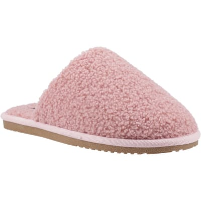 Hush Puppies Joanna Textiel Dames Roze Slippers