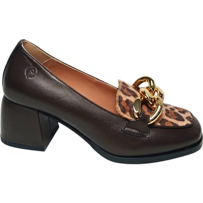 sa10065G9fnat31A Pollini Vrouw Nappa Brown
