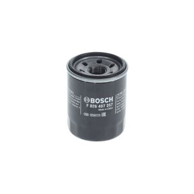 Bosch Oliefilter P7357 | F 026 407 357 | OEM 2630002750 | 15400-PLM-A02 | MD365876 | Hyundai i10 i20 | Kia Picanto Rio | Honda Civic Jazz CR-V Accord | Mitsubishi L200 Pajero | Nissan | Fiat Fullback