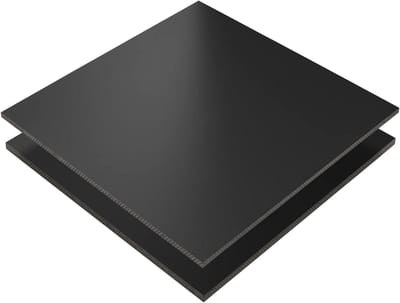 HPL Platen - Gevel Balkon Platen - Buiten Bekleding - Weerbestendig Robuust - 20x30cm 8mm - Antraciet