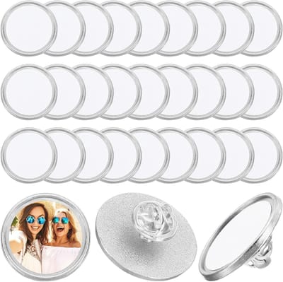 Sublimatie Lege Knoppen van Aluminium voor DIY Craft Badges en Pins - Perfect voor Creatieve Projecten