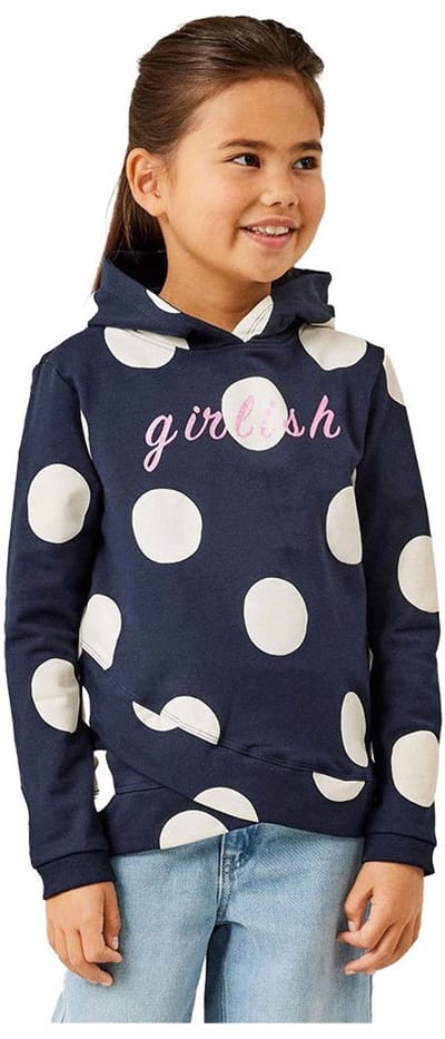 Name It Bibba Sweatshirt Blauw 7-8 Years Meisjes