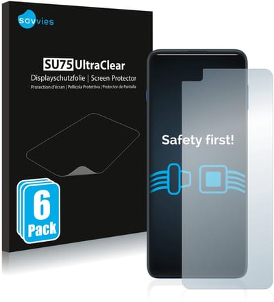 Savvies - Screenprotector voor Motorola Moto G100 - Folie Beschermfolie transparant 6 Stuks