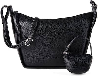 TOM TAILOR schoudertas Novia Hobo Bag Black zwart