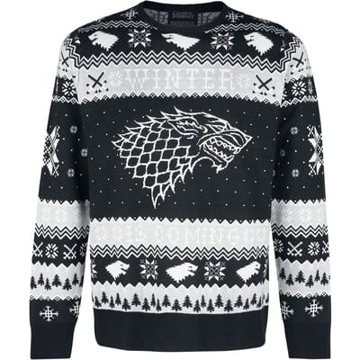 Game of Thrones Christmas jumper - Winter Is Coming - XS tot 5XL - voor Mannen - grijs