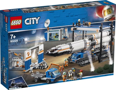 LEGO City Raket bouwen en transporteren 60229