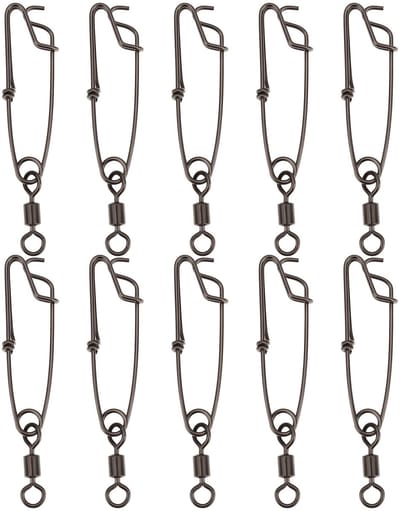 Dailygoody - Heavy Duty Vissershaak - 10 Stuks - Perfect voor lange lijn vissen - Geschikt voor haaien en tonijn - Stevige constructie - Geschikt voor...