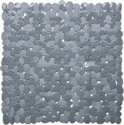 Douchemat-douche antislip voor douche grijs 53x53cm