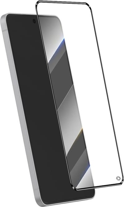 Force Case, Screenprotector geschikt voor Samsung Galaxy S25 Edge - CeramicShield 2.5D 10H Tempered Glass, Transparant