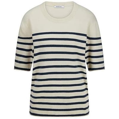Trui 100% kasjmier Van Peter Hahn wit