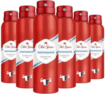 Old Spice Deodorant Deopray Whitewater - 6x150ml - Voordeelverpakking