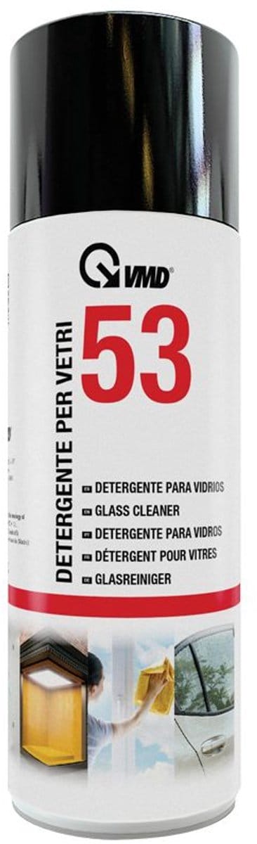 Glasreiniger Spray 400ml - Streepvrije Reiniging voor Ramen, Spiegels & Schermen | Zonder Verdunnen | Voor Kristalheldere Oppervlakken | VMD53 [17253]