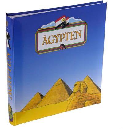 Fotoboek Blauw Met Etnische Omslag - Presentatie Album
