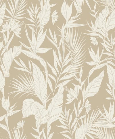 Dutch Wallcoverings - Omura- Lucia Forest beige - A71101