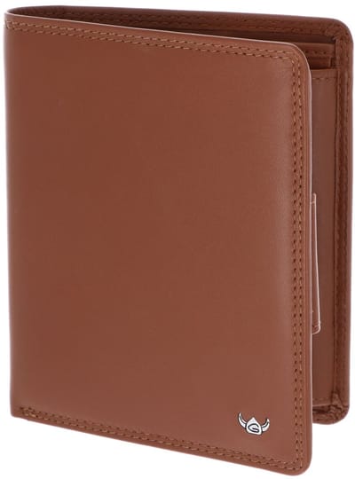 Golden Head Leren portemonnee Polo RFID Protect Kombischeintasche 1289 Cognac bruine