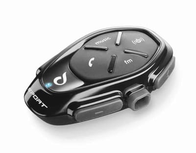 Bluetooth Helmintercom voor Motorrijders - Tot 4 Berichten, 1 km Bereik, 20 Uur Accuduur, Waterdicht