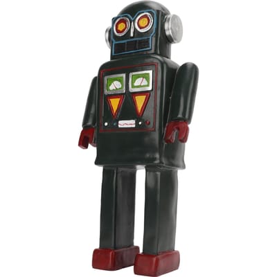 Robot Standbeeld Europese Stijl Retro Robot Standbeeld Decoratie Requisieten voor Opnames Bar Café Decoratie Ornament black