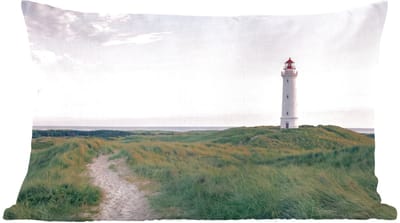 Sierkussens - Kussentjes Woonkamer - 60x40 cm - Vuurtoren - Duinlandschap - Zee