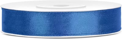 Satijn Lint Blauw - 25 Meter